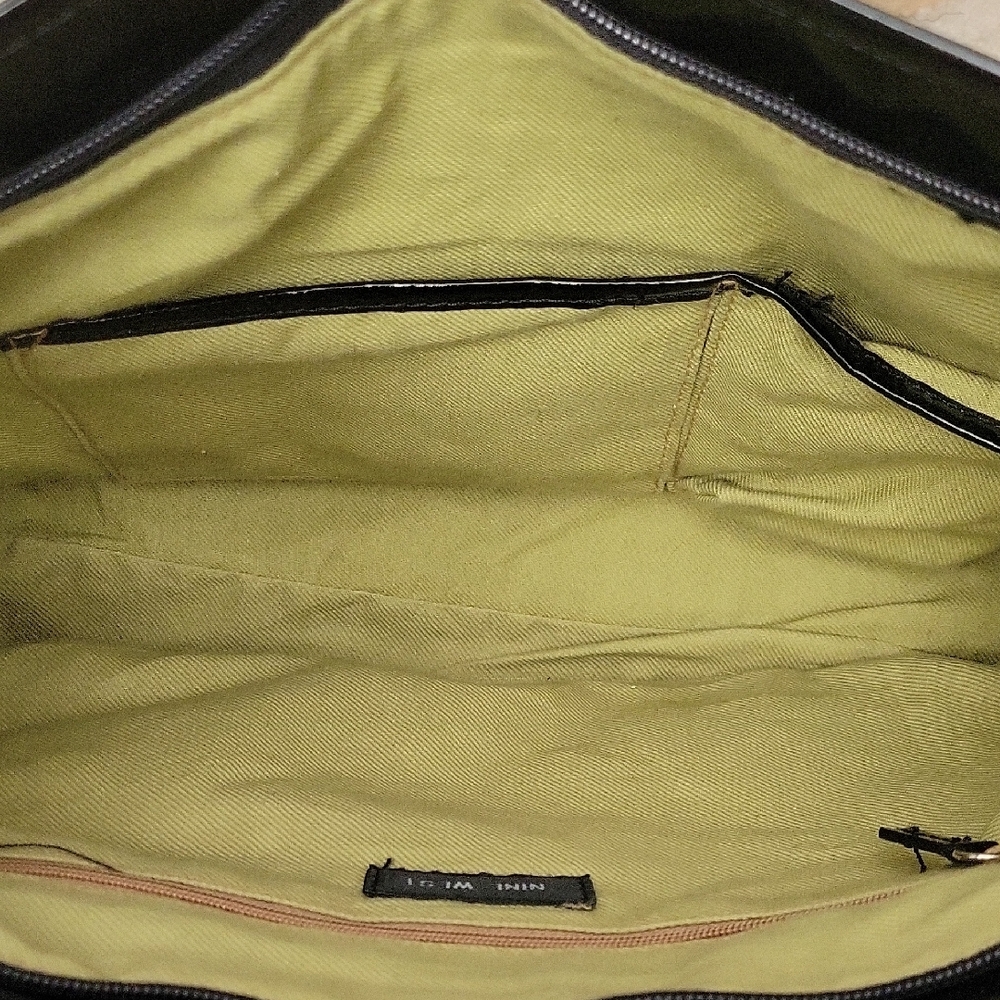 NWOT Nine West 3 Piece Black and White Floral Travel Shoulder Bag Set - Picture 14 of 15